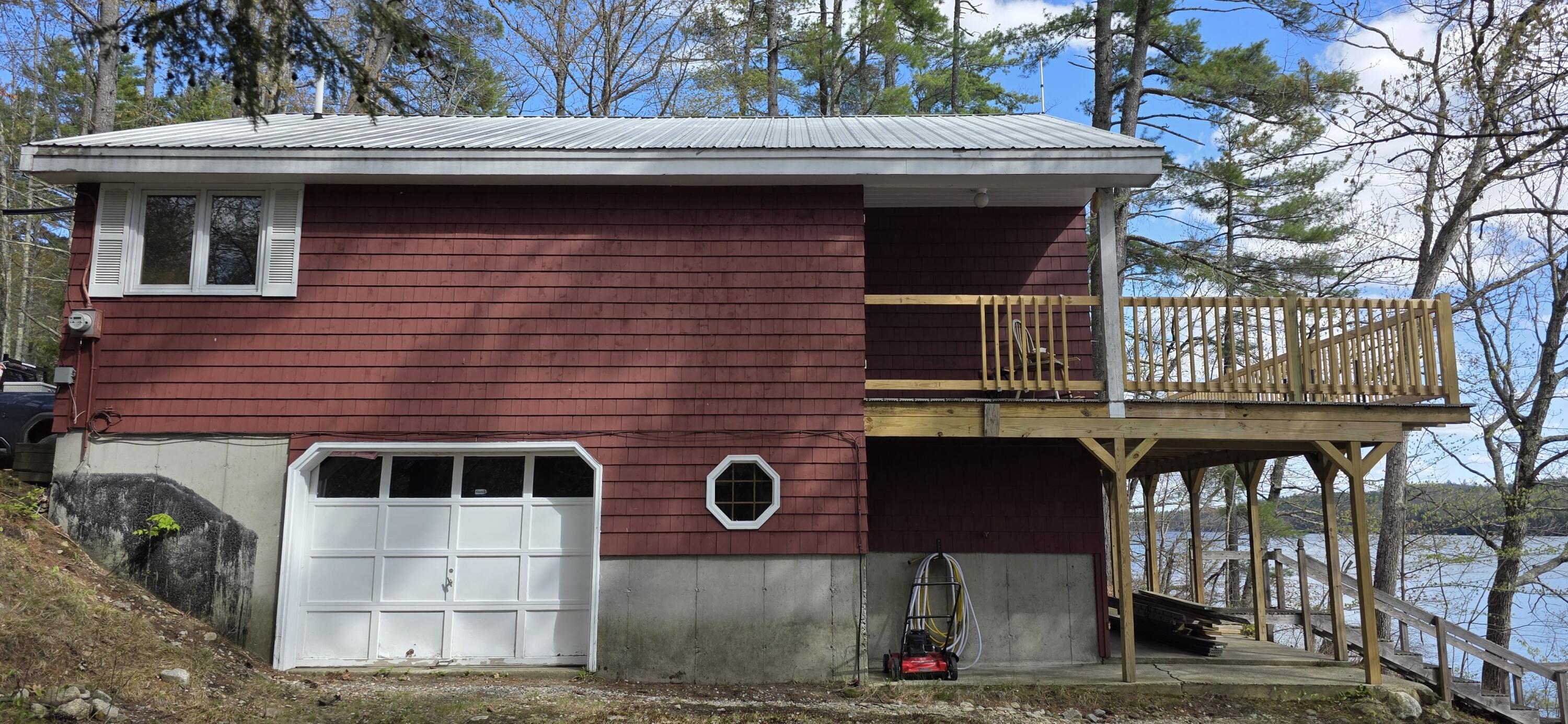 7 Clyde Lane Parsonsfield, ME 04047 - Photo 2 of 25 Side View & Garage Entry