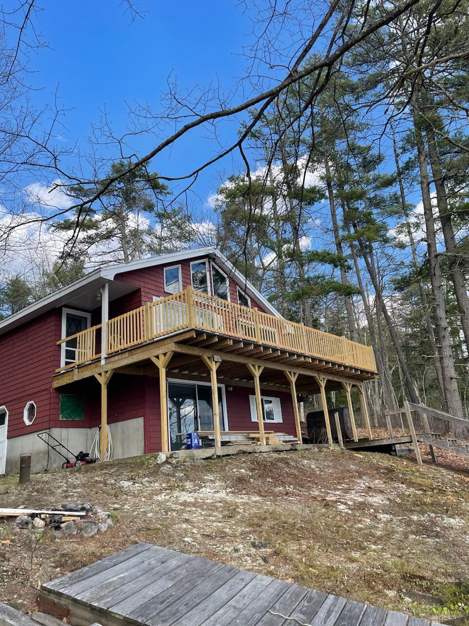 7 Clyde Lane Parsonsfield, ME 04047 - Photo 5 of 25 View to house from water