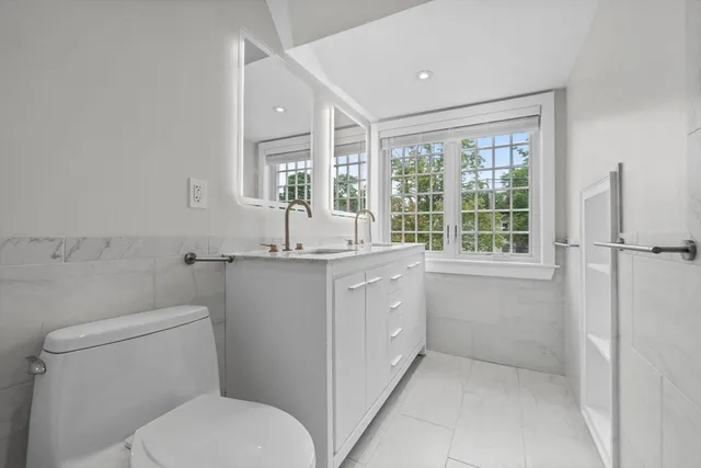 a view of porch with seating space