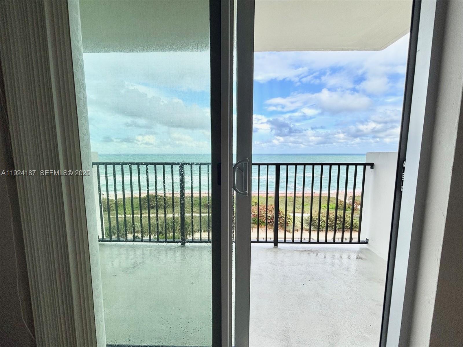 9273 Collins Avenue, Unit 705 Surfside, FL 33154 - Photo 2 of 40 a view of a balcony