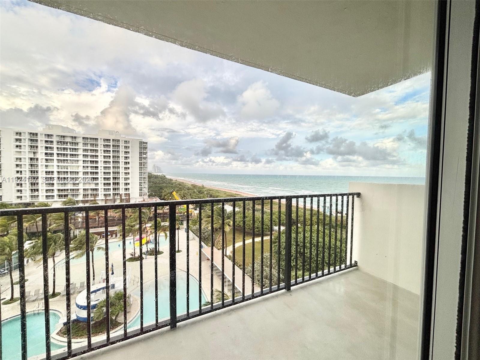 9273 Collins Avenue, Unit 705 Surfside, FL 33154 - Photo 4 of 40 a view of balcony with city view