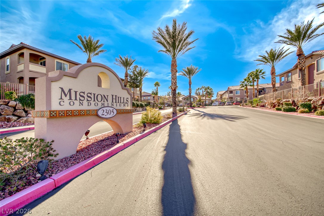 2305 West Horizon Ridge Parkway, Unit 3621 Henderson, NV 89052 - Photo 21 of 23 Palm-lined streets welcome you to this vibrant community with modern architecture.