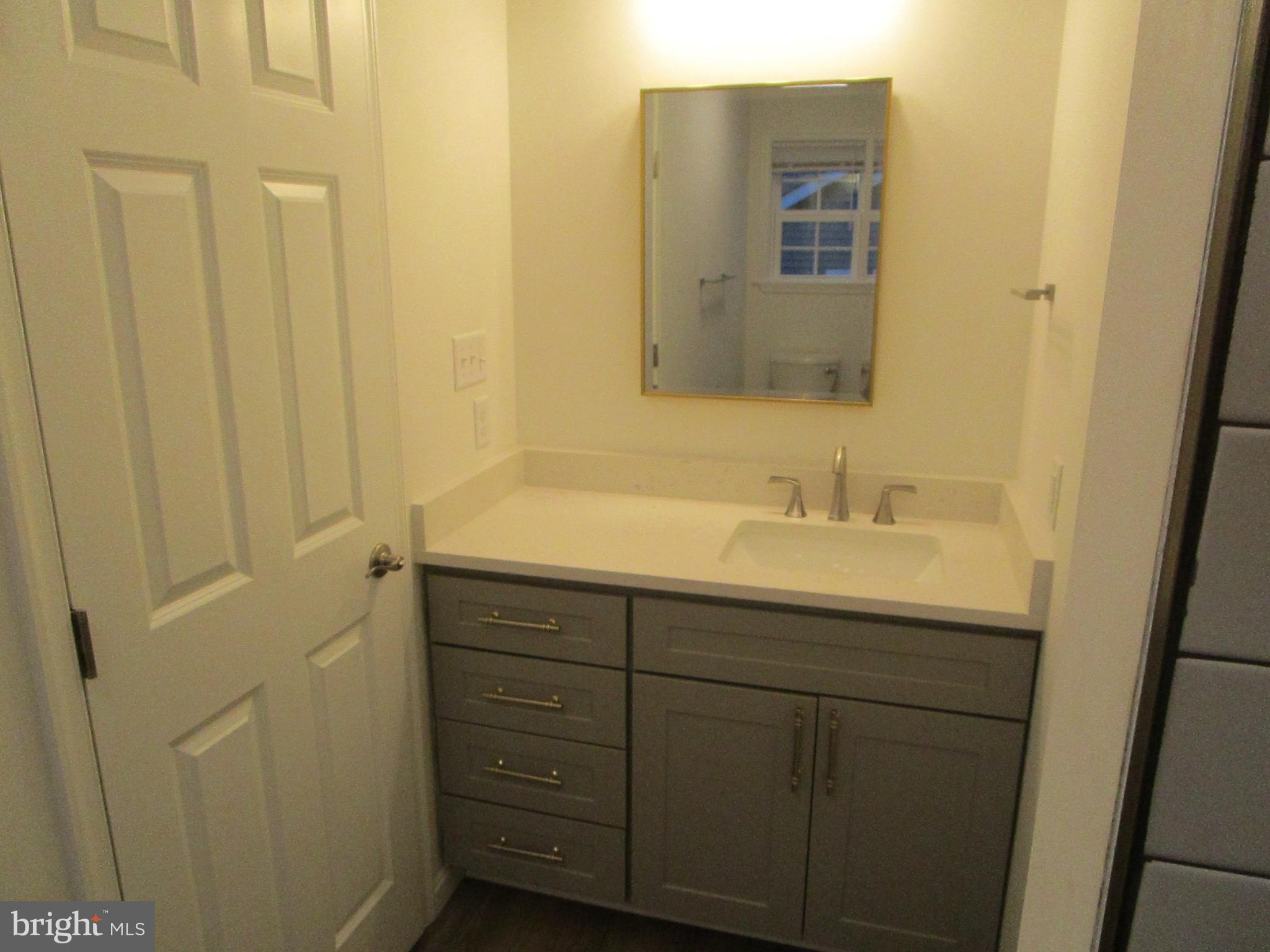 32 Tiffany Drive Rehoboth Beach, DE 19971 - Photo 25 of 43 a bathroom with a sink and a mirror