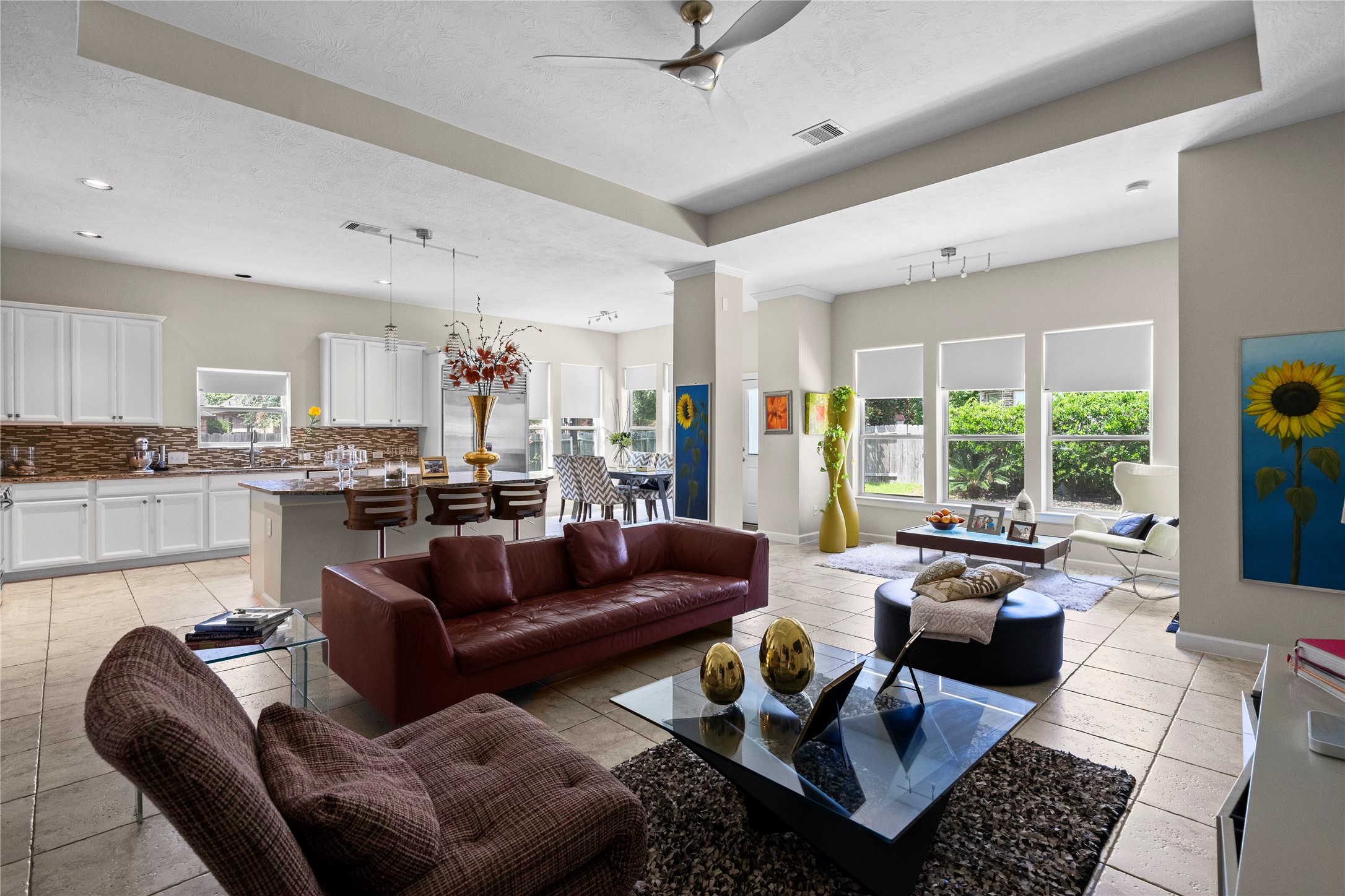 31503 Reston Cliff Court Spring, TX 77386 - Photo 8 of 28 a living room with furniture and a large window