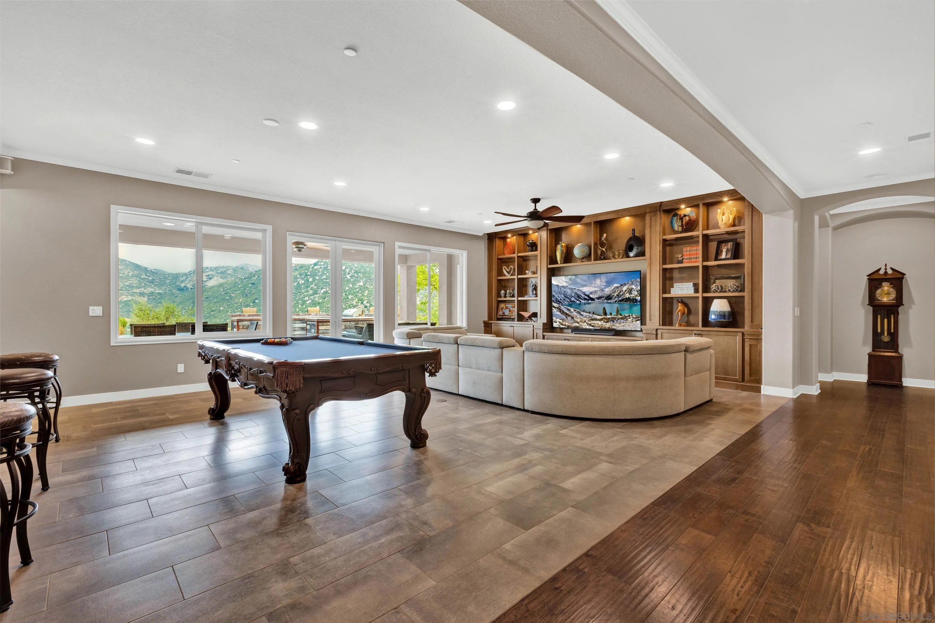 12884 Vineyard Crest Place Lakeside, CA 92040 - Photo 17 of 53 a living room with furniture a table and a potted plant