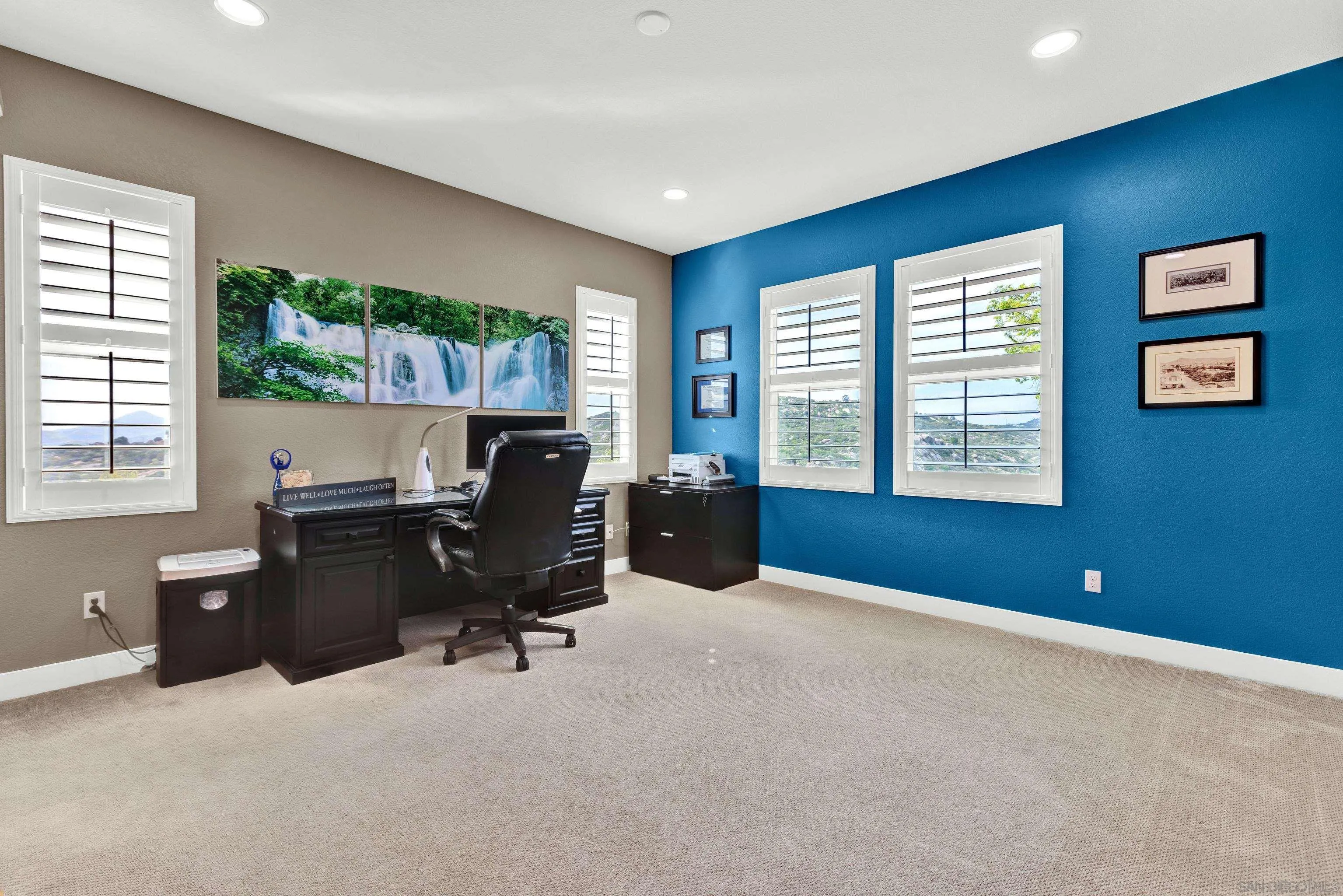 12884 Vineyard Crest Place Lakeside, CA 92040 - Photo 39 of 53 a view of workspace with a window