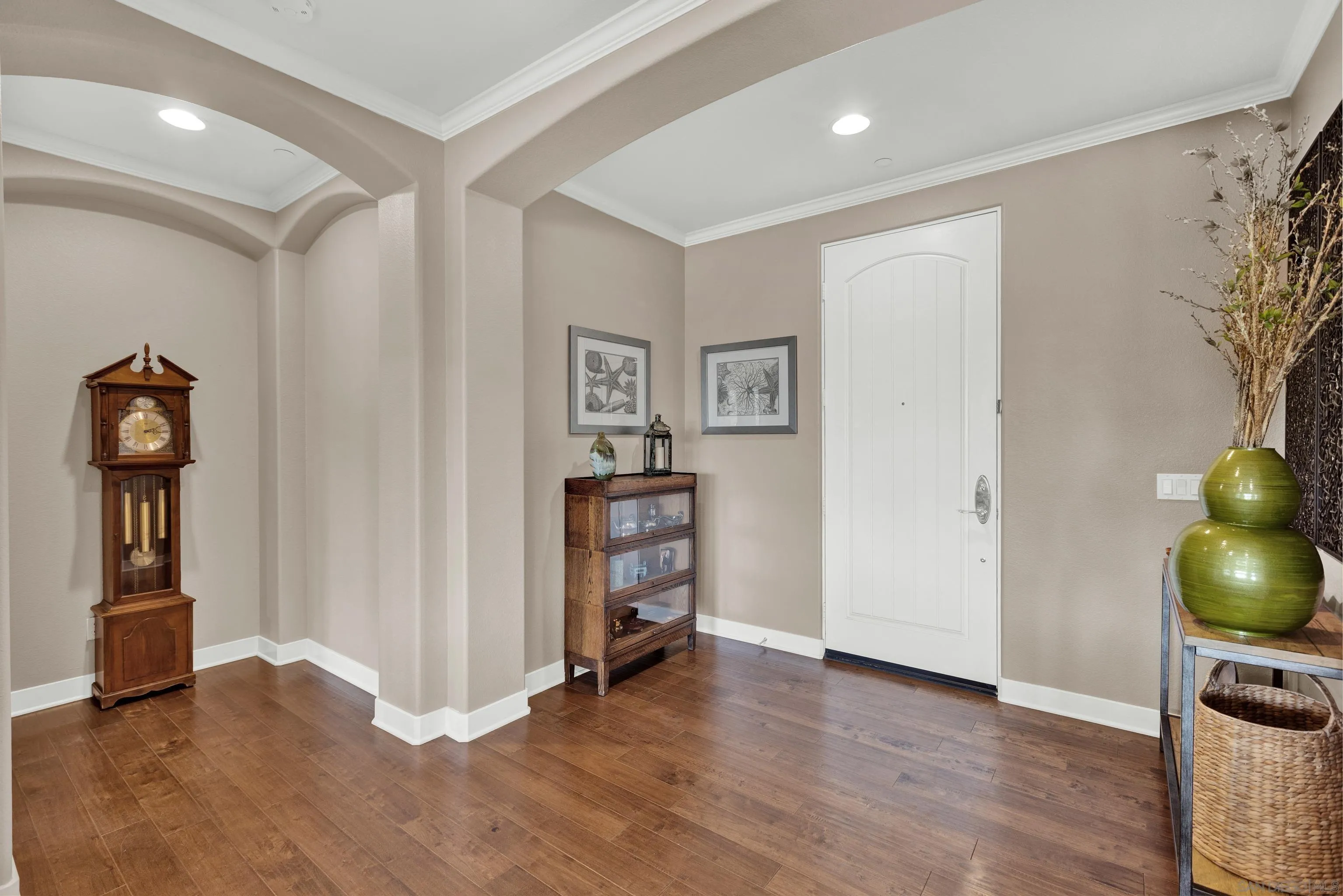 12884 Vineyard Crest Place Lakeside, CA 92040 - Photo 7 of 53 a view of a livingroom with wooden floor and a closet