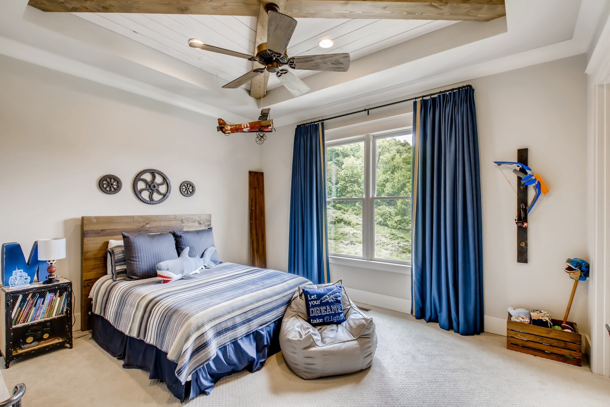 637 Legends Crest Drive Franklin, TN 37069 - Photo 28 of 50 a bedroom with a bed and a window