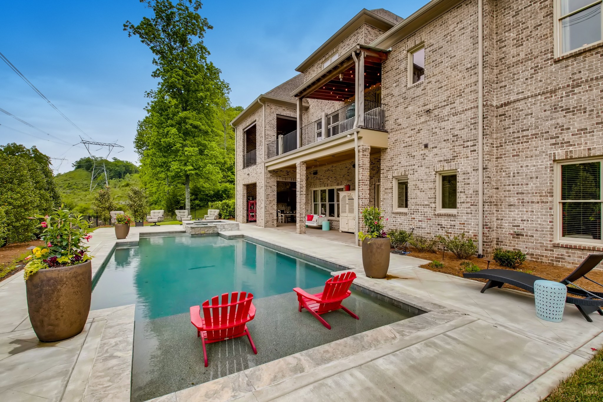 637 Legends Crest Drive Franklin, TN 37069 - Photo 49 of 50 a view of a chairs and table in the patio