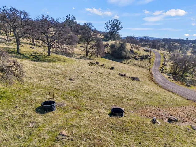 a view of swimming pool with mountain view