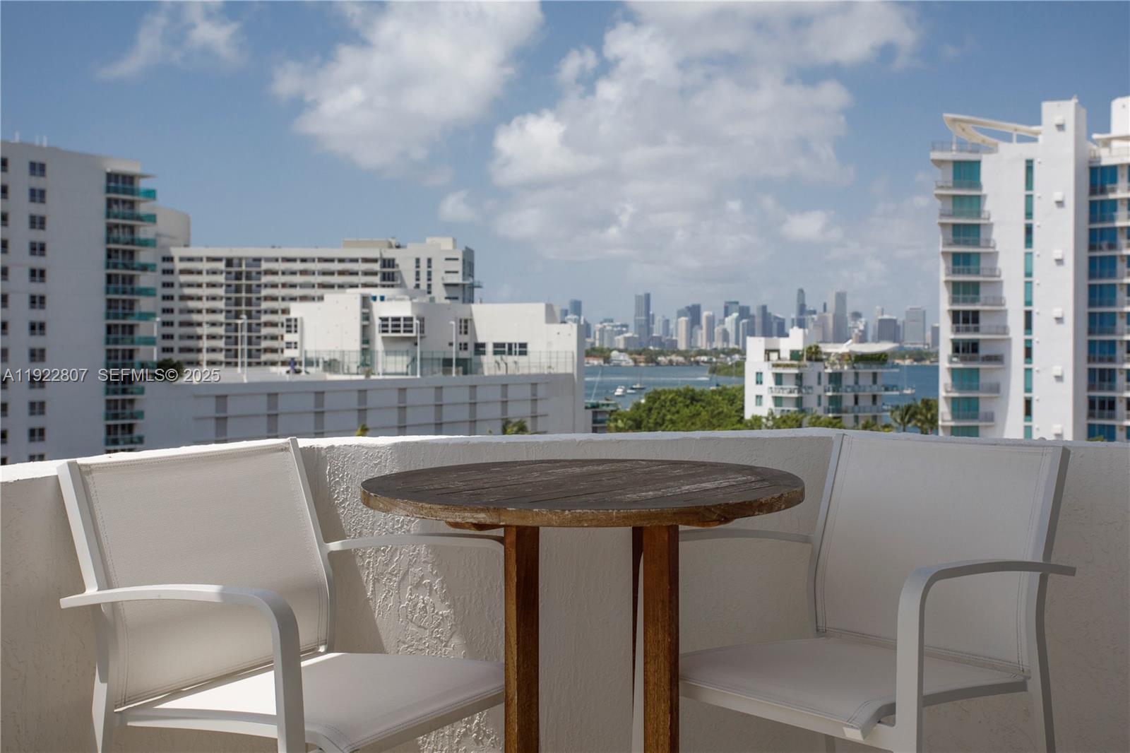 1621 Bay Road, Unit 807 Miami Beach, FL 33139 - Photo 2 of 17 a view of terrace with city view