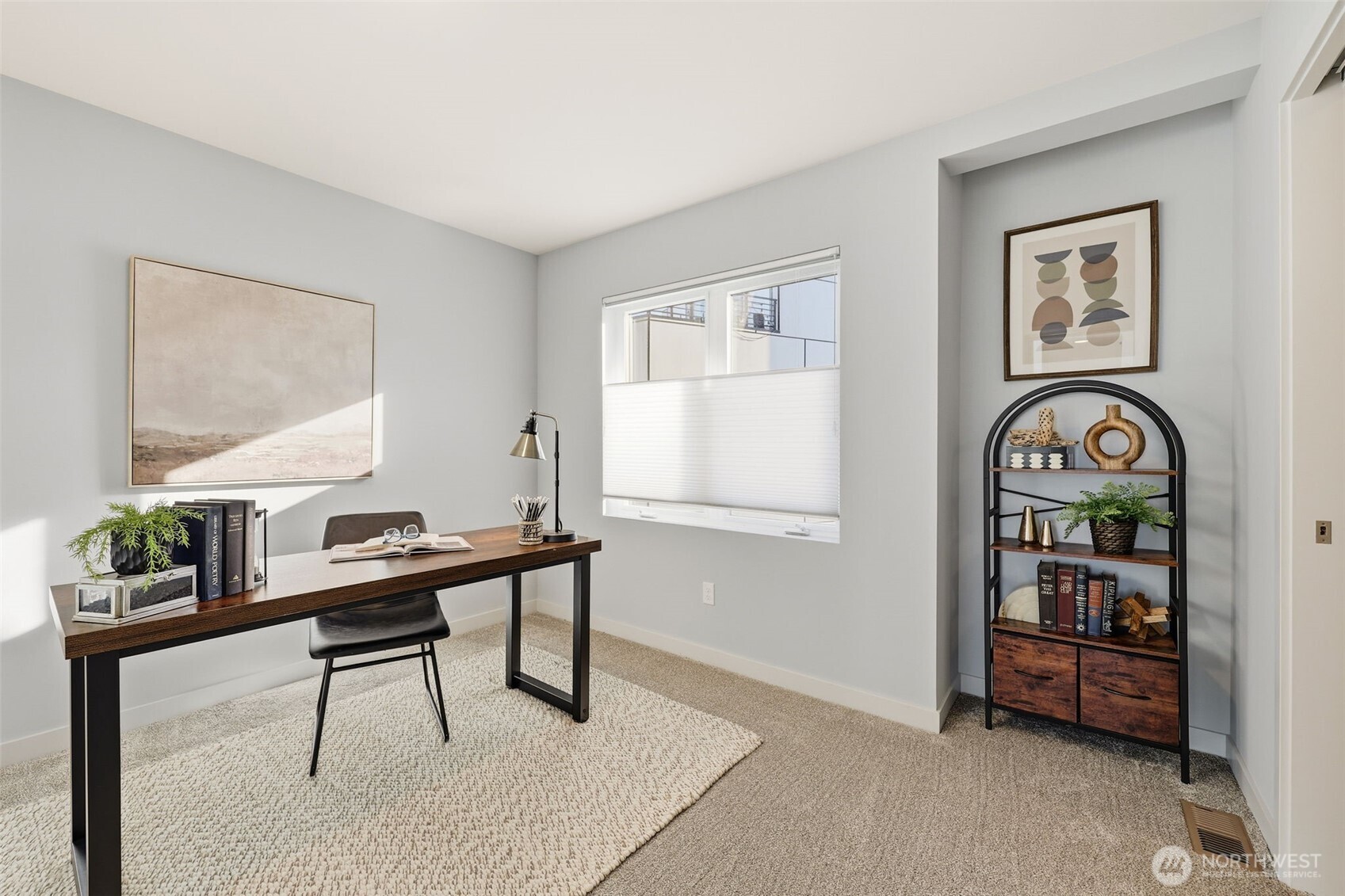 3010 63rd Avenue Southwest, Unit A Seattle, WA 98116 - Photo 23 of 38 a view of a workspace with furniture