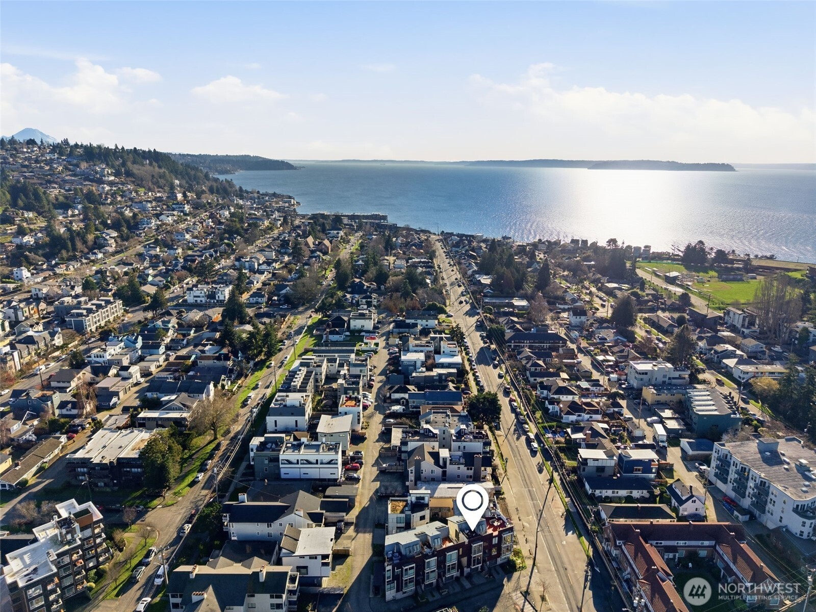 3010 63rd Avenue Southwest, Unit A Seattle, WA 98116 - Photo 32 of 38 an aerial view of multiple house