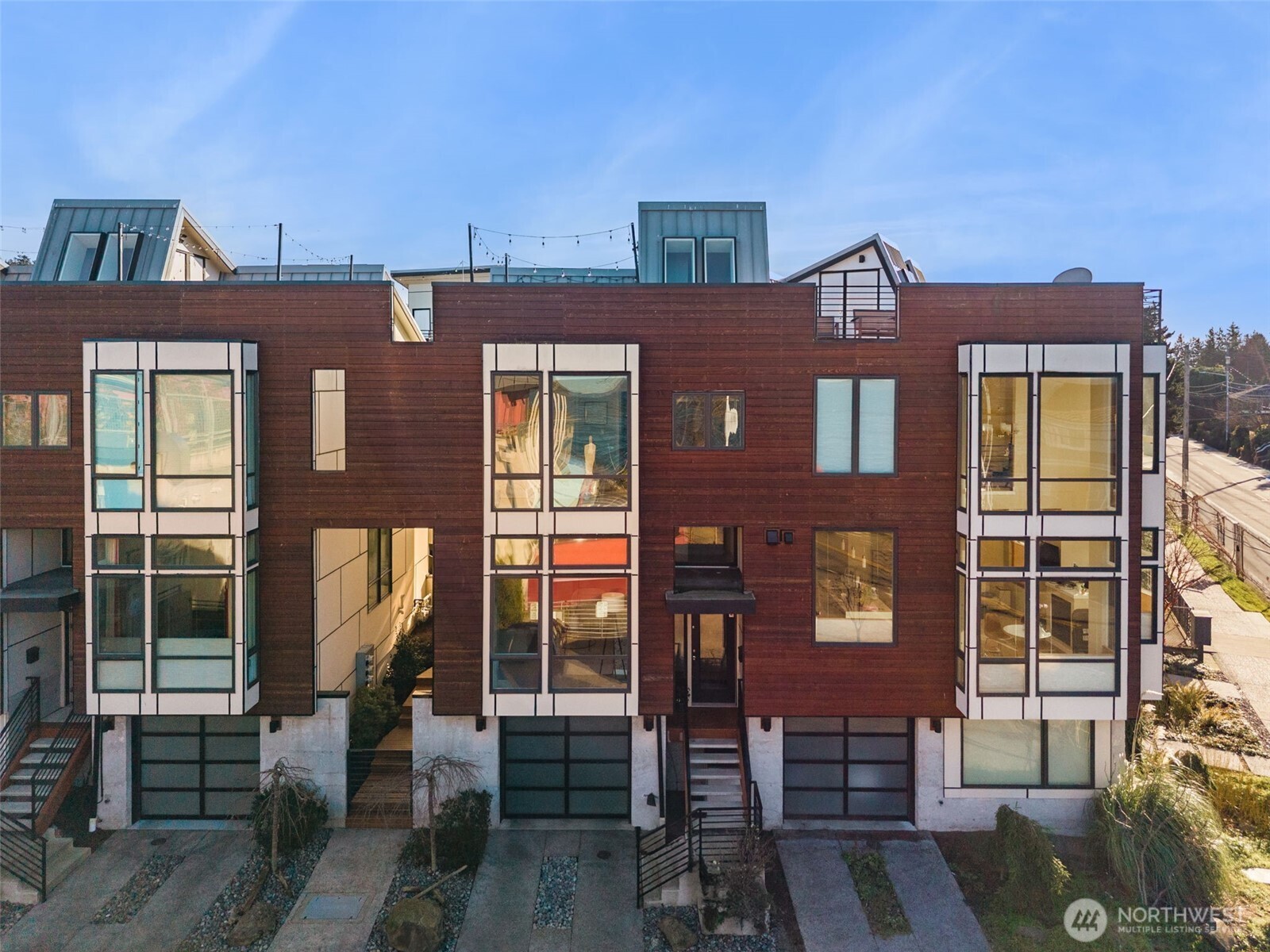 3010 63rd Avenue Southwest, Unit A Seattle, WA 98116 - Photo 38 of 38 a front view of a house with glass windows