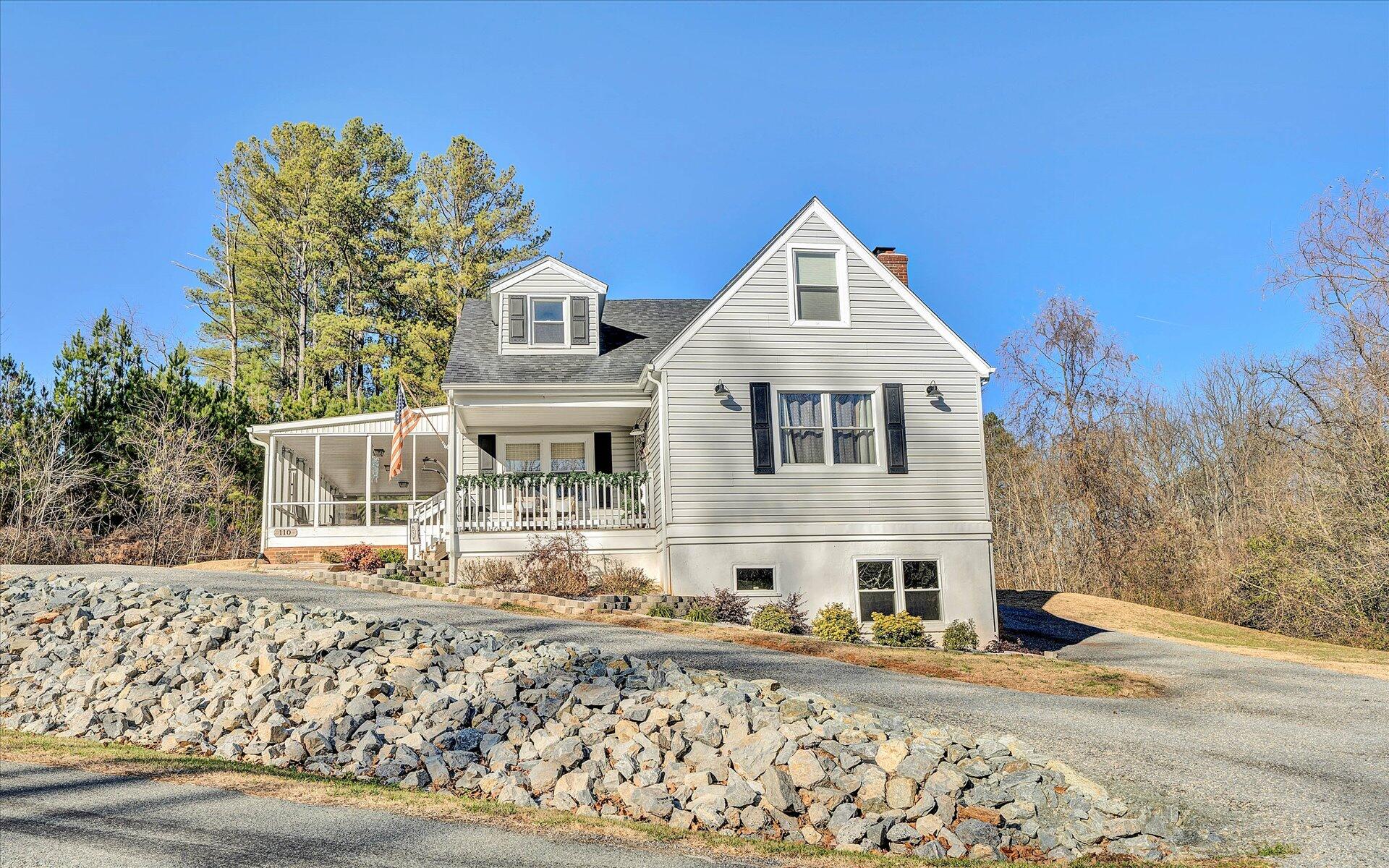110 Nursery Road Boones Mill, VA 24065 - Photo 32 of 33 a front view of a house with a yard