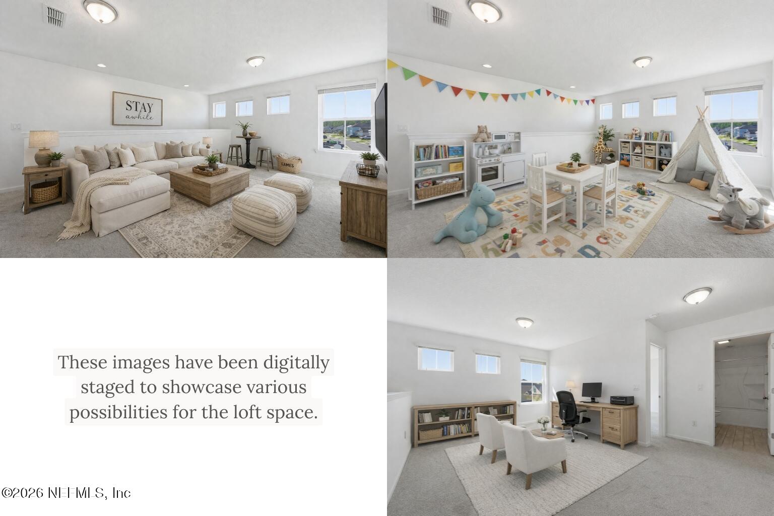 110 Stargaze Lane St. Augustine, FL 32095 - Photo 14 of 43 Virtually Staged Loft Spaces