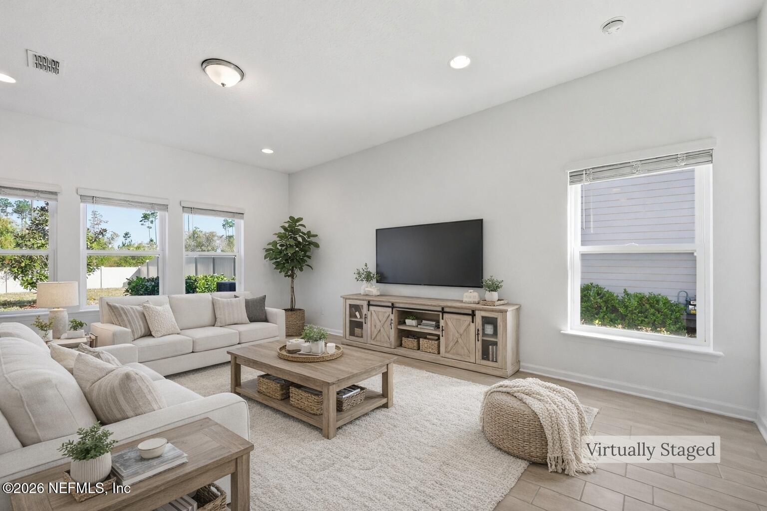 110 Stargaze Lane St. Augustine, FL 32095 - Photo 9 of 43 Virtually Staged Living Room with tag