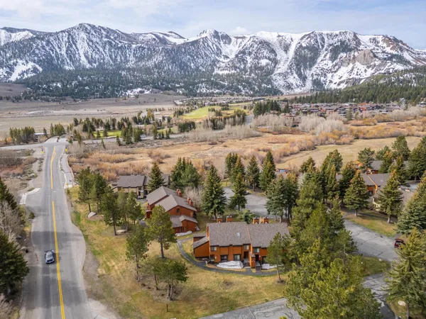 a view of lake with mountain