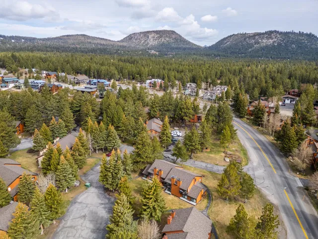 a view of lake and mountain