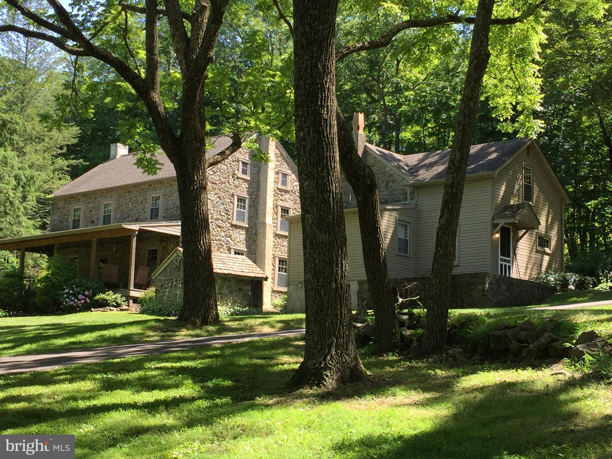 2010 Little Road Perkiomenville, PA 18074 - Photo 1 of 47 Lower View of Farm House;Guest & Bake House