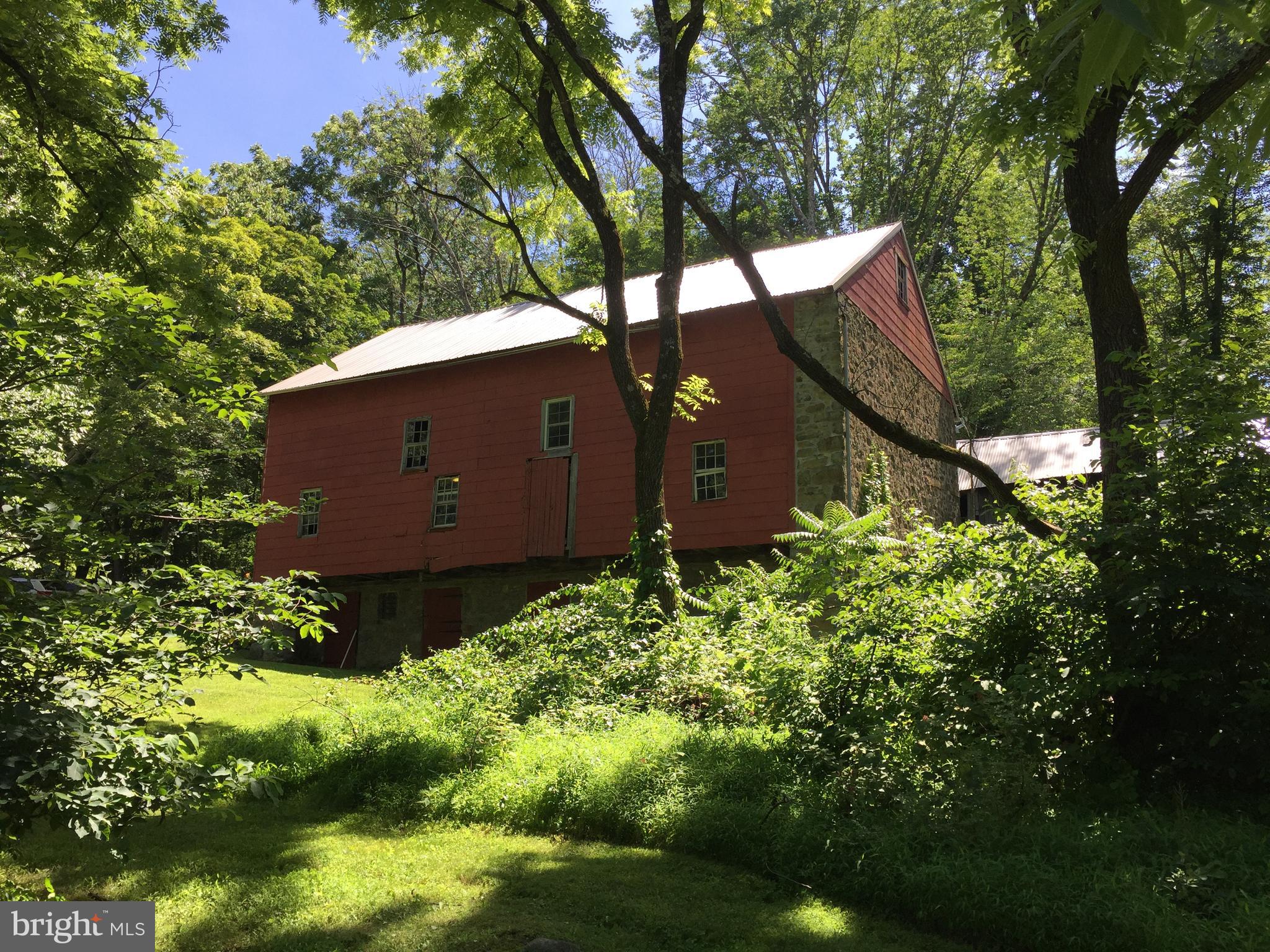 2010 Little Road Perkiomenville, PA 18074 - Photo 37 of 47 Barn from Below showing Stone Side