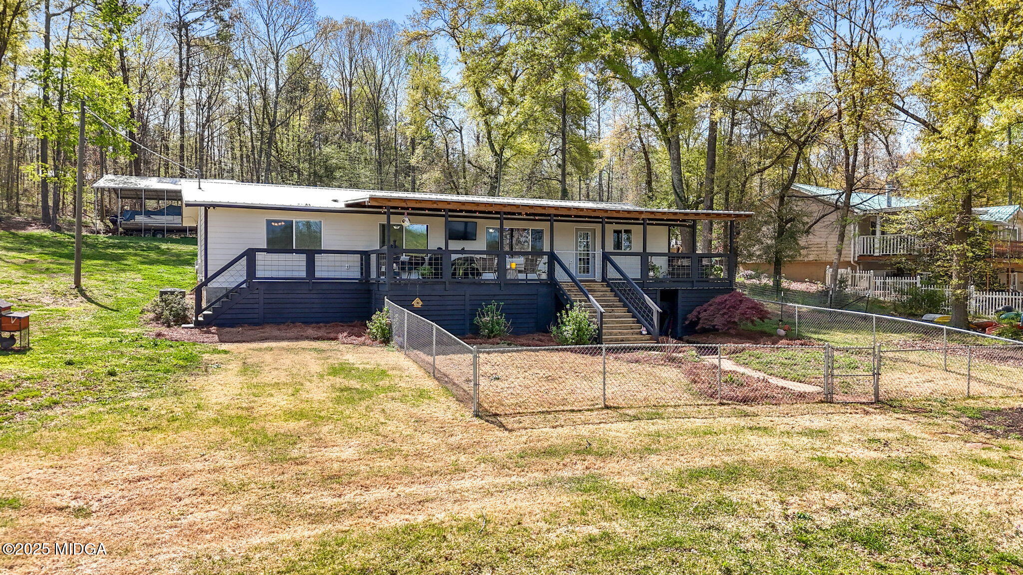 532 Henry Higgins Road Jackson, GA 30233 - Photo 43 of 43 a view of house with backyard and swimming pool