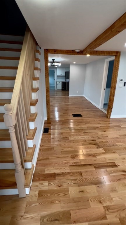 308 East Main Street Orange, MA 01364 - Photo 2 of 21 a view of entryway with wooden floor