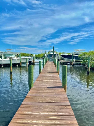 a view of a lake with outdoor space