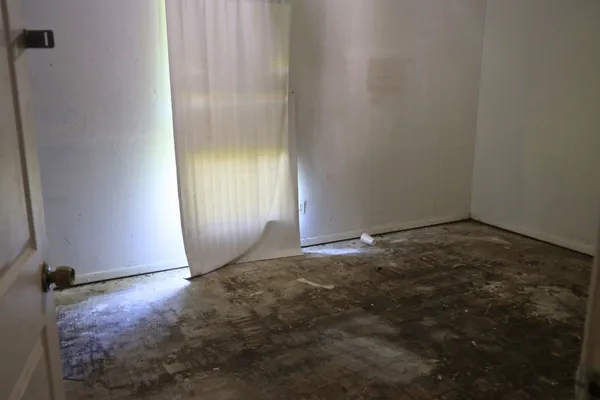 a view of empty room