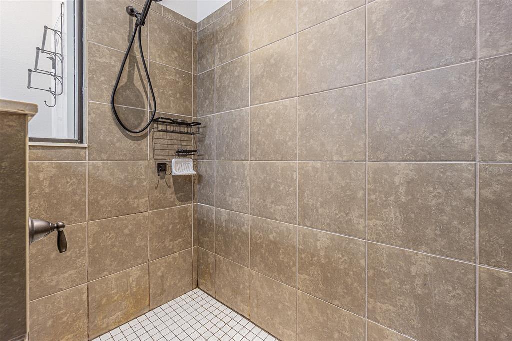 4256 Ashton Meadows Way Wesley Chapel, FL 33543 - Photo 14 of 42 a bathroom with a glass shower door