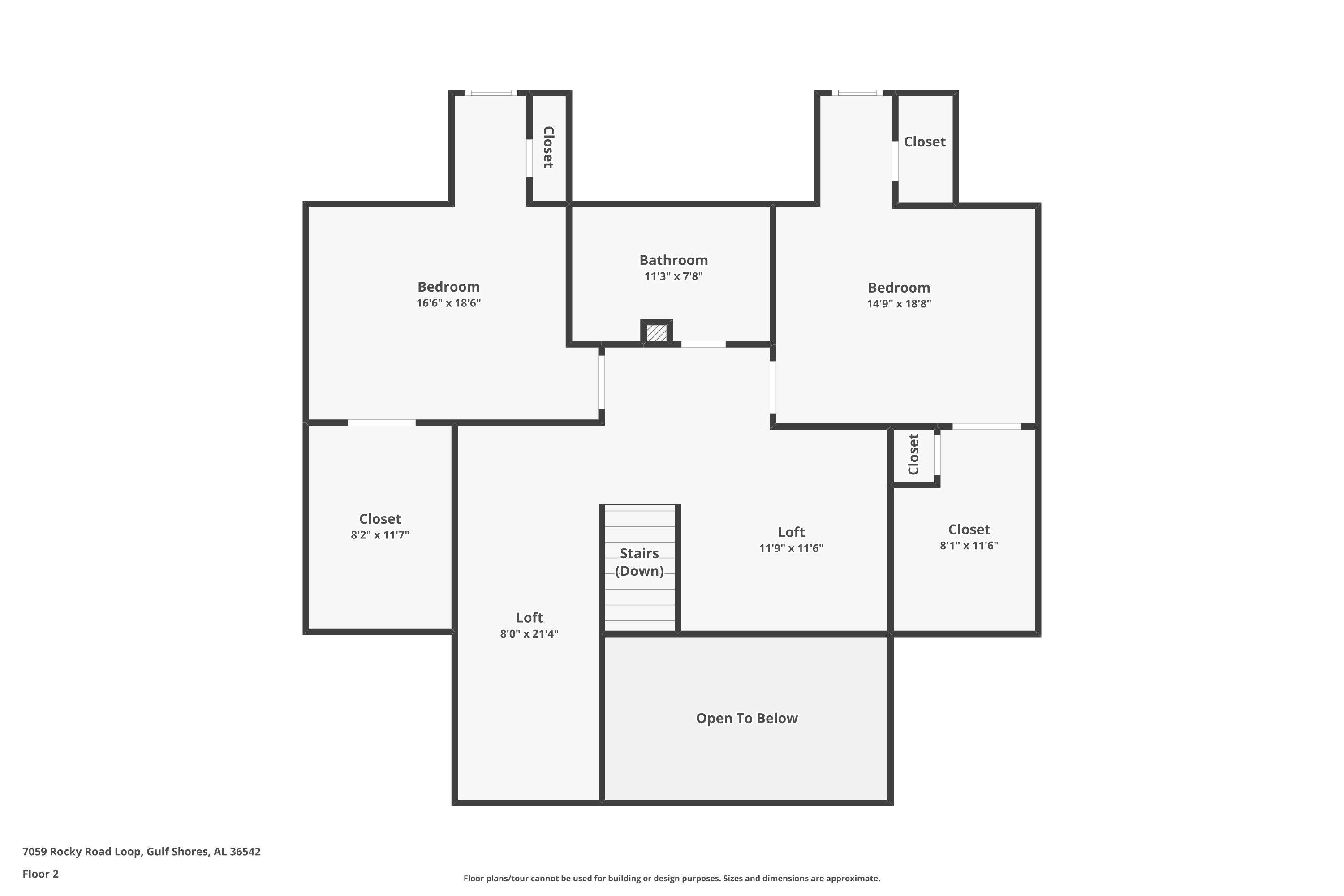 7059 Rocky Rd Loop Gulf Shores, AL 36542 - Photo 46 of 46 Floor Plan