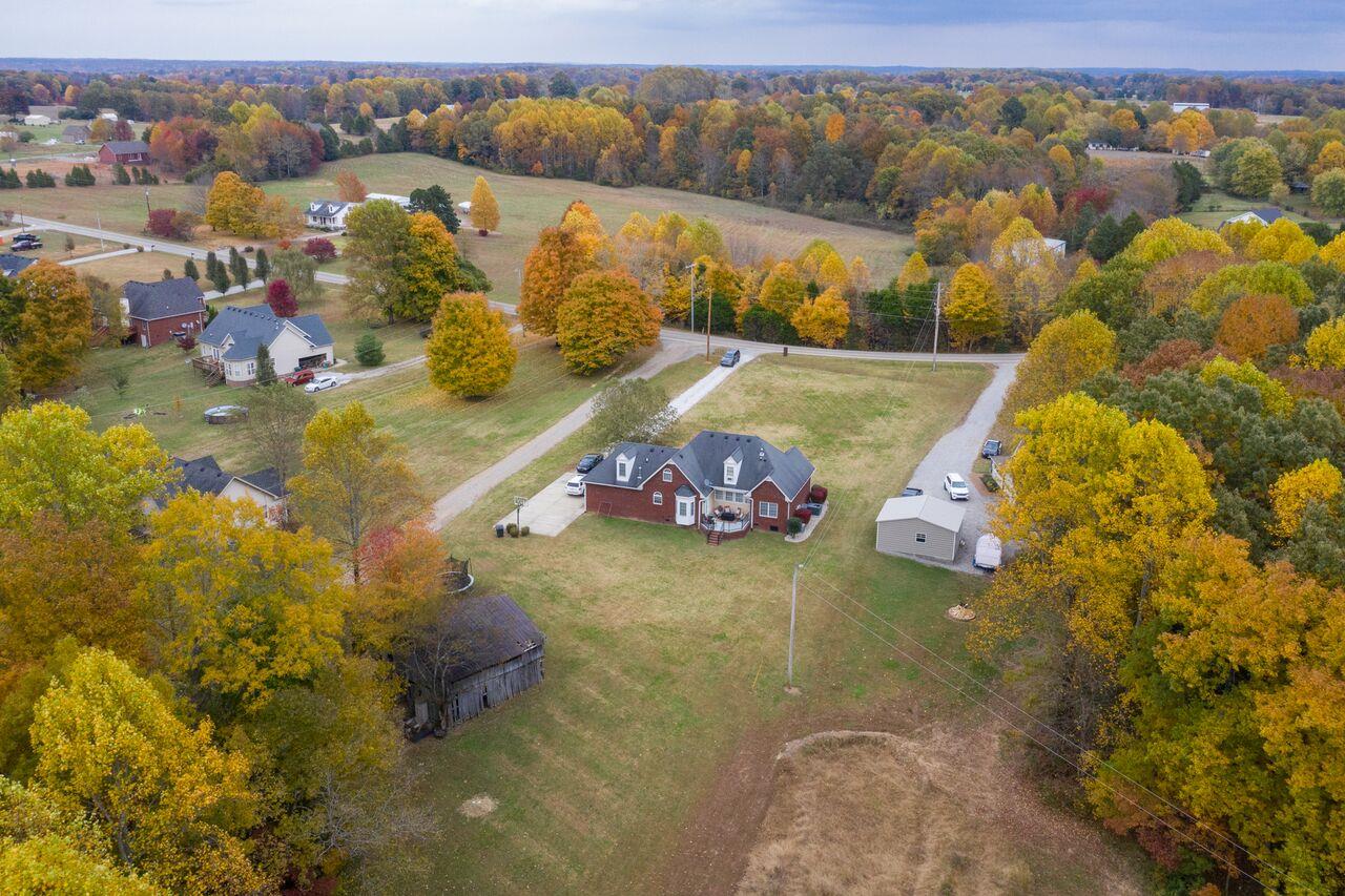 1105 North Corinth Road Portland, TN 37148 - Photo 16 of 16 an aerial view of residential houses with outdoor space