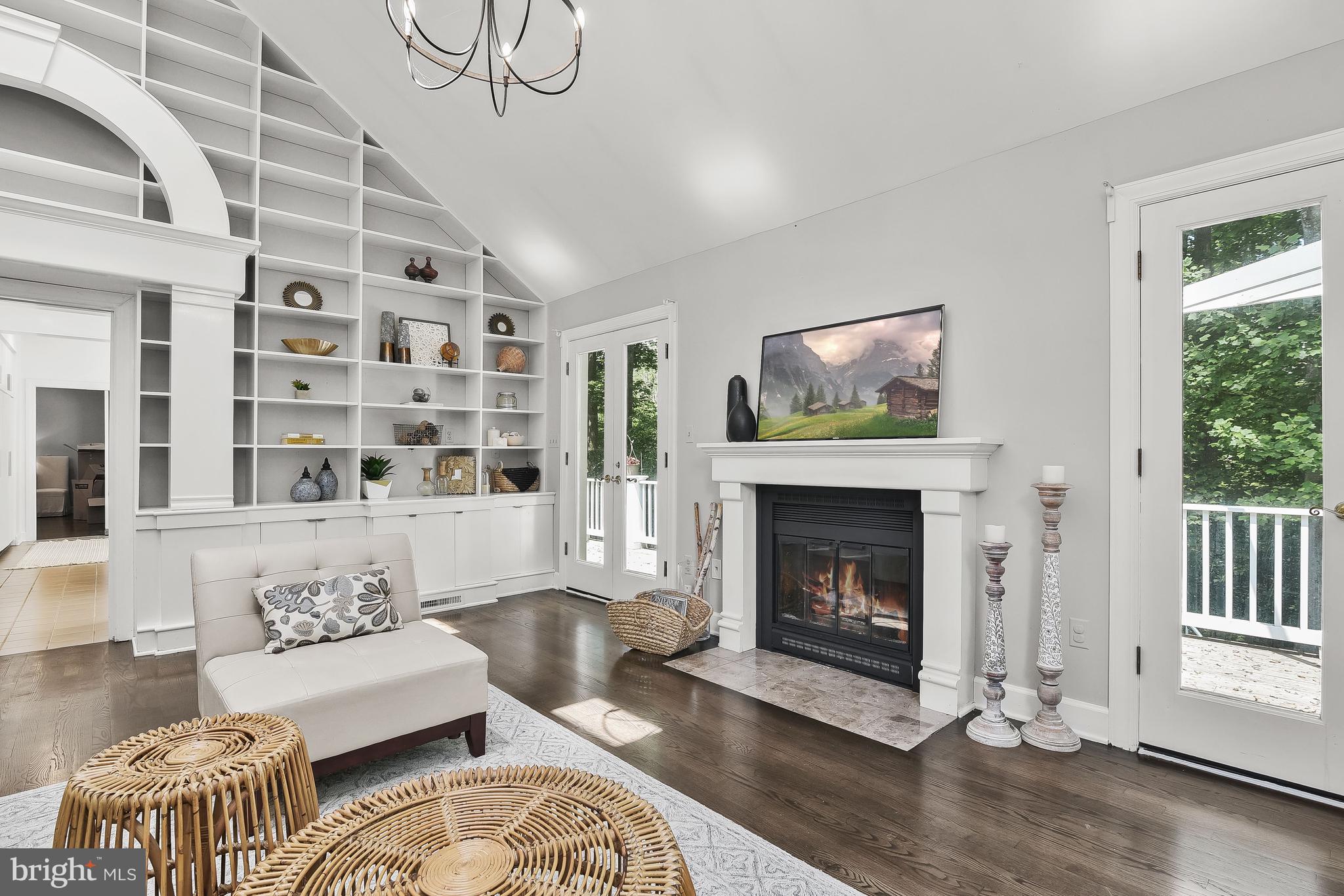 4240 Blue Barrow Ride Ellicott City, MD 21042 - Photo 35 of 86 Wood Burning Fireplace