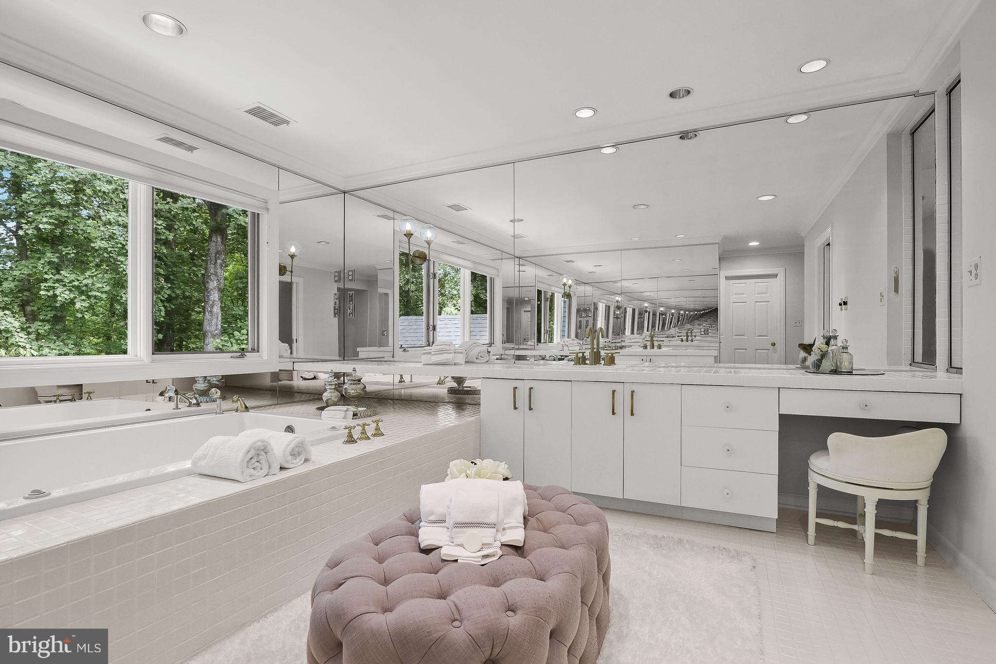 4240 Blue Barrow Ride Ellicott City, MD 21042 - Photo 48 of 86 Lux Primary Bath & Dressing Vanity