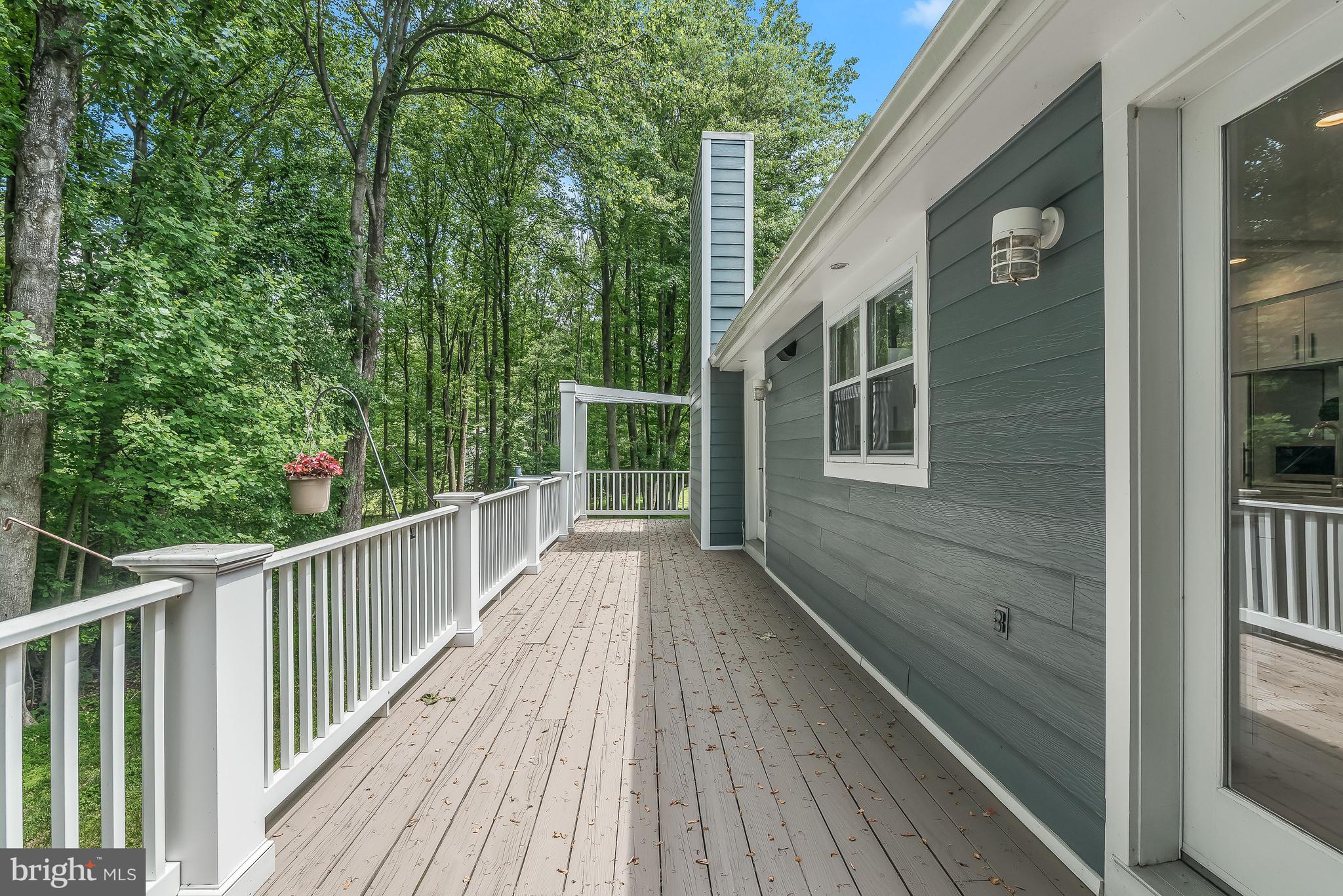 4240 Blue Barrow Ride Ellicott City, MD 21042 - Photo 76 of 86 Deck Accessed from Screened Porch
