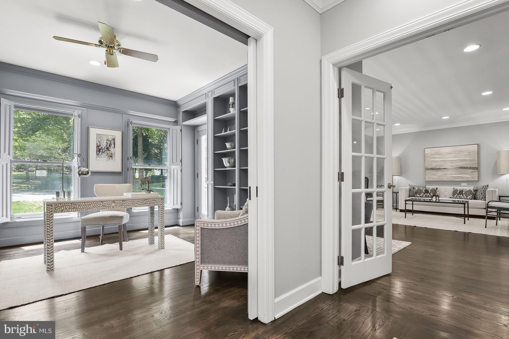 4240 Blue Barrow Ride Ellicott City, MD 21042 - Photo 9 of 86 Study with Pocket Doors