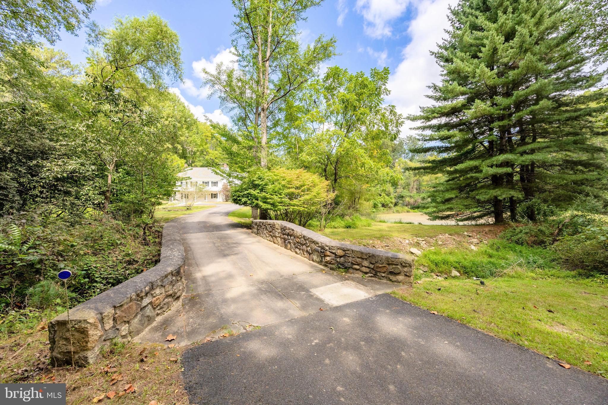 580 Reeds Road Downingtown, PA 19335 - Photo 82 of 82 a view of a yard with plants and large trees