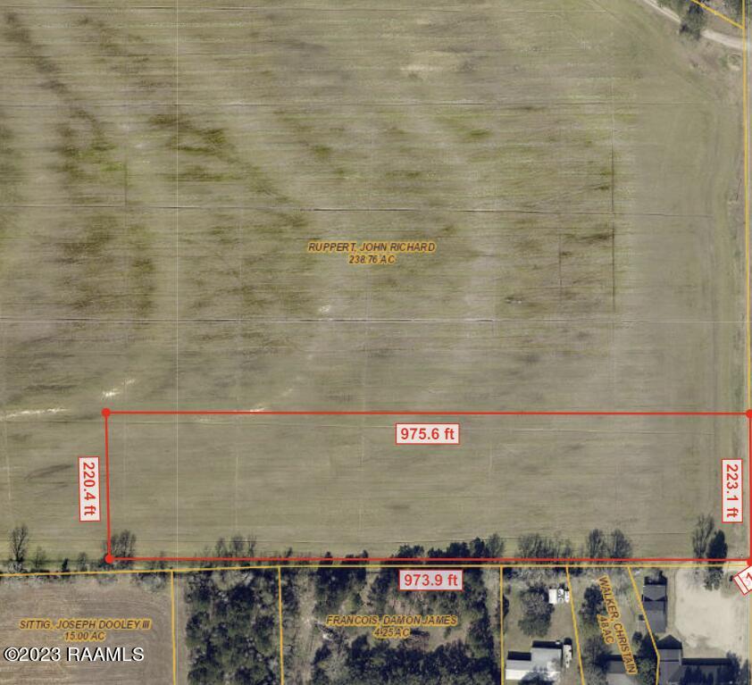 Tbd #1 Tbd Eunice, LA 70535 - Photo 2 of 2 approximate dimensions/area