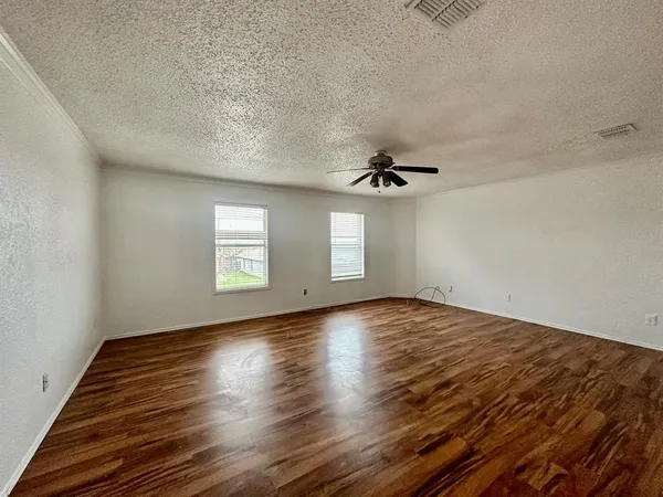 wooden floor in an empty room