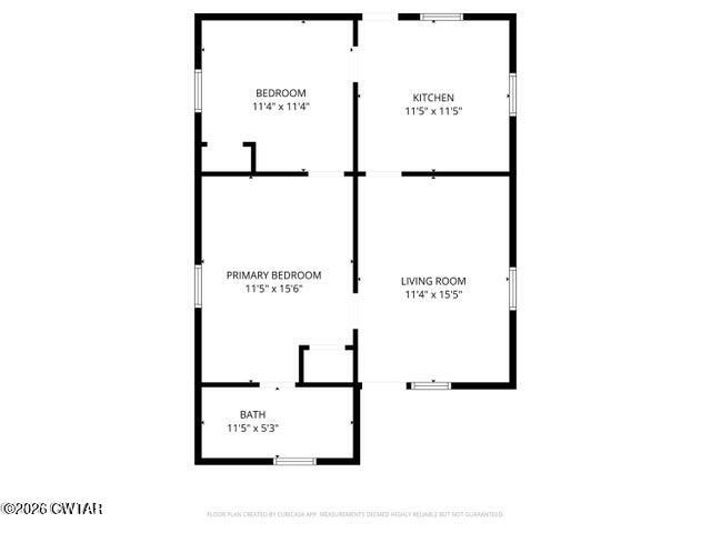 1907 Elmer Cox Road Bethel Springs, TN 38315 - Photo 21 of 21 floor plan
