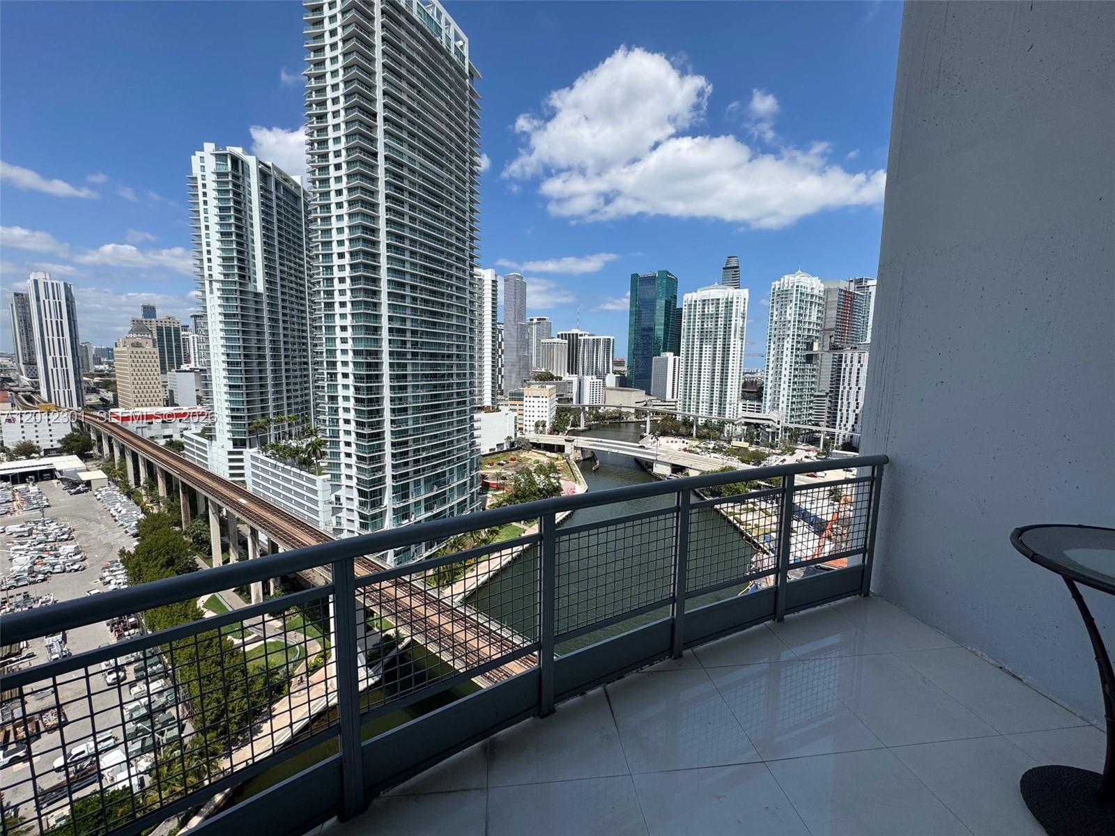 690 Southwest 1st Court, Unit 2301 Miami, FL 33130 - Photo 4 of 26 a view of balcony with furniture