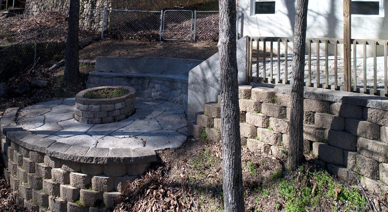 720 Swansons Ridge Road Chattanooga, TN 37421 - Photo 21 of 25 CUSTOM FIREPIT AND BENCHES AERIAL SHOT