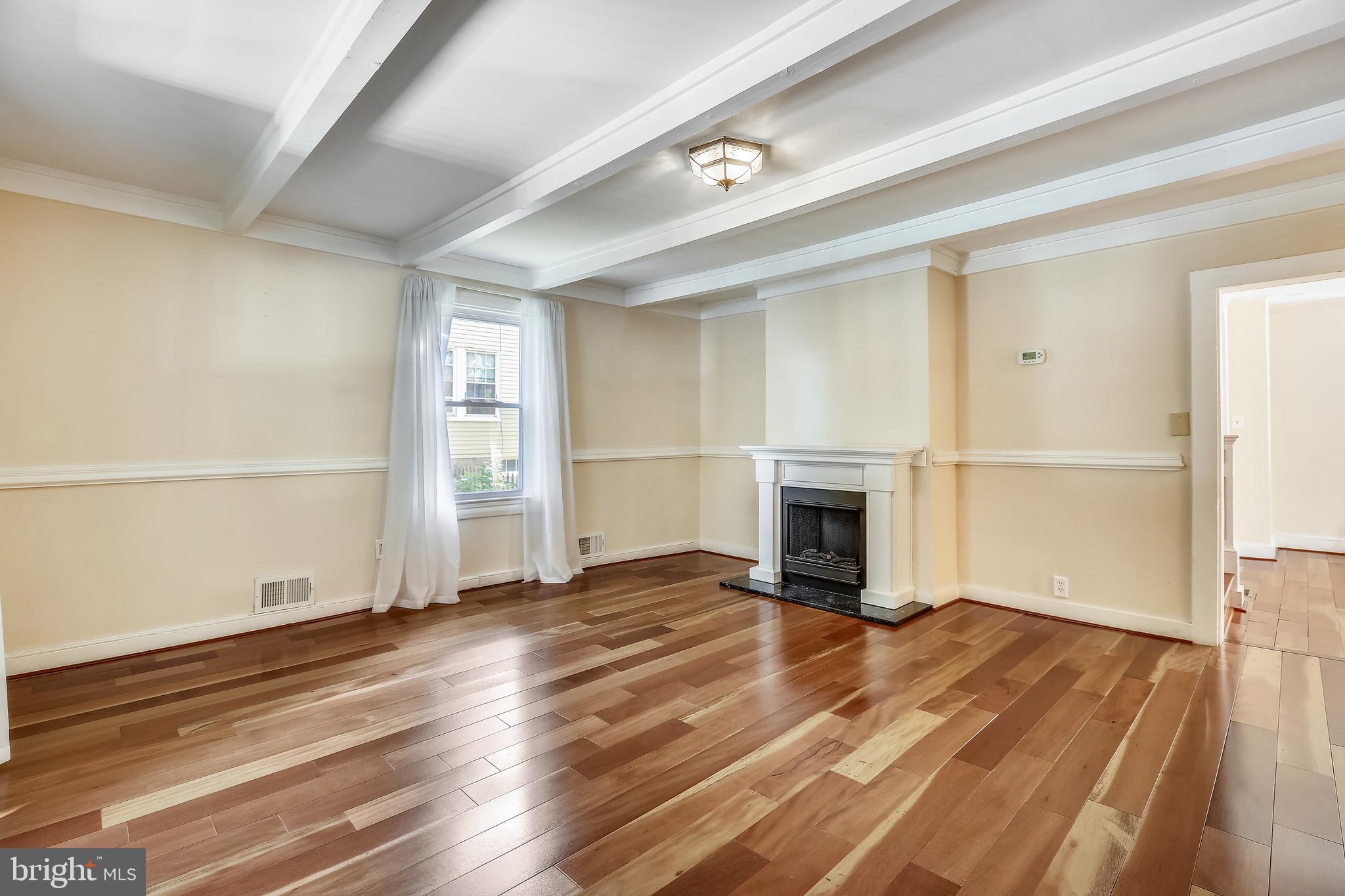 411 Baltimore Road Rockville, MD 20850 - Photo 3 of 48 BEAMED Ceilings *FP*Rich Brazilian Hardwoods