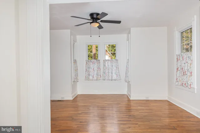 a view of an entryway door