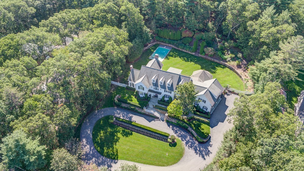 18 Meadowbrook Road Weston, MA 02493 - Photo 3 of 29 an aerial view of a house