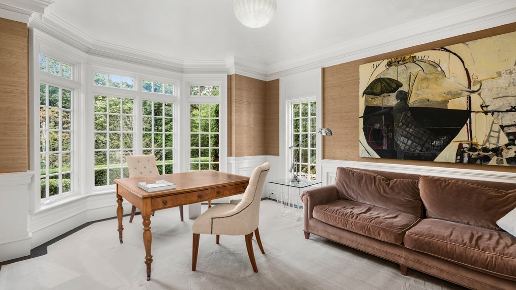 18 Meadowbrook Road Weston, MA 02493 - Photo 9 of 29 a living room with furniture and a large window