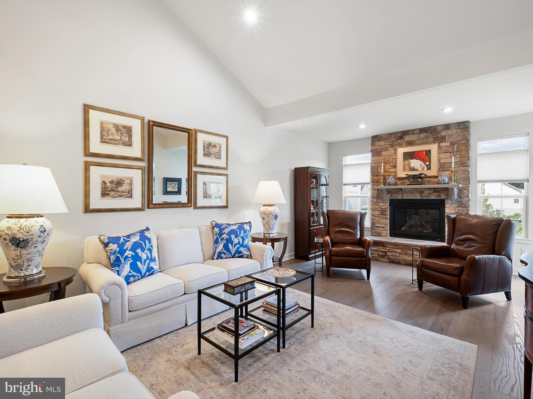736 Cascade Way Kennett Square, PA 19348 - Photo 12 of 30 Great Room with Vaulted Ceiling