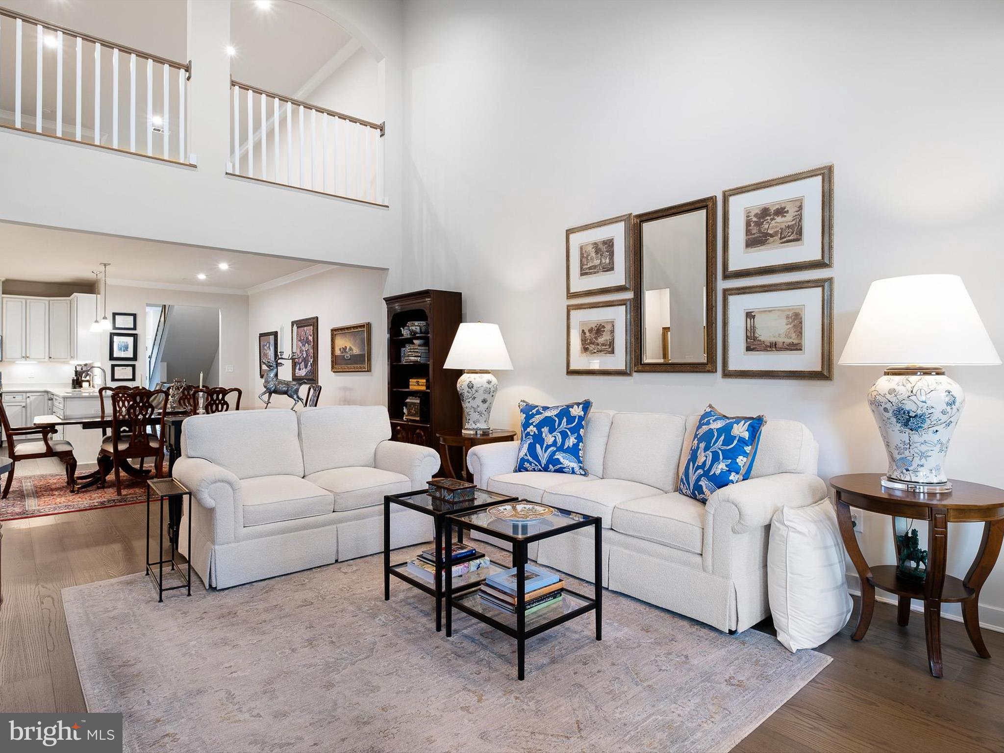 736 Cascade Way Kennett Square, PA 19348 - Photo 14 of 30 Looking to Loft from Great Room