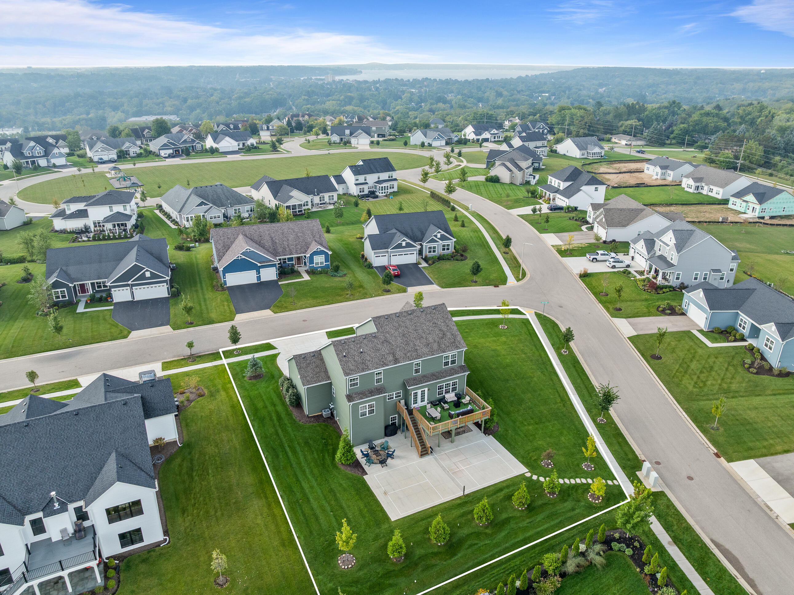 565 North Boulder Ridge Drive Lake Geneva, WI 53147 - Photo 2 of 83 Geneva Lake in the back ground!!!