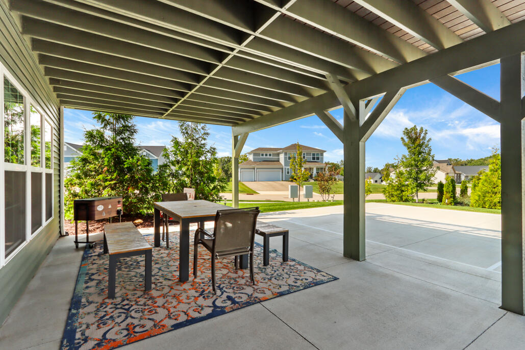 565 North Boulder Ridge Drive Lake Geneva, WI 53147 - Photo 60 of 83 Covered Patio Area